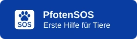 PfotenSOS Banner - Erste Hilfe für Tiere
